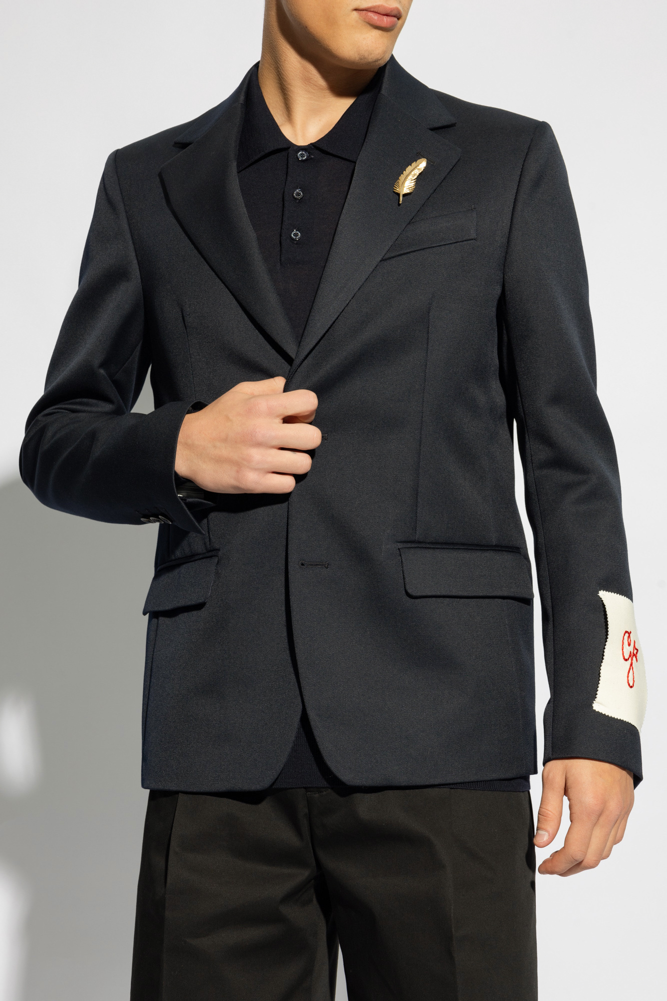 【送料&関税込】Golden Goose Blazer With Notch Lapels Men's Clothing | Golden Goose Blazer with notch lapels